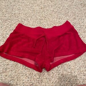 Red Hardtail shorts